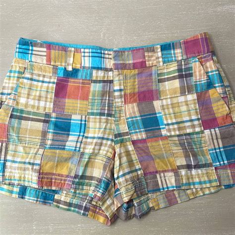 Y2K LOFT Madras Plaid Shorts - Etsy