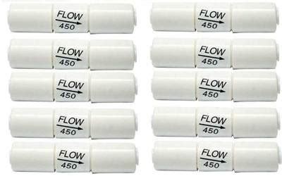 MG WATER SOLUTION RO Flow Restrictor 450 flow Solid Filter Cartridge ...