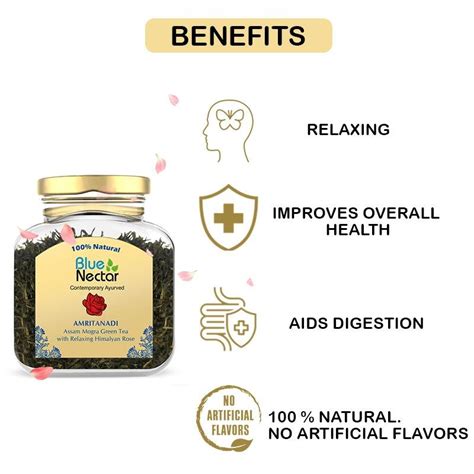 Amritanadi Mogra Green Tea with Himalayan Rose – Blue Nectar