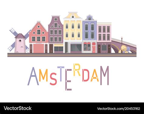 Amsterdam Shops Vector 的图像结果