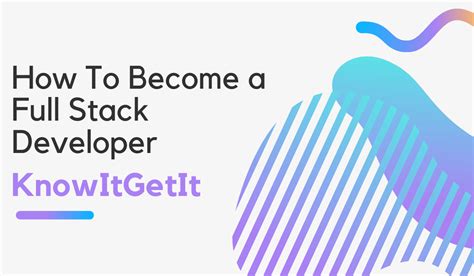 How to Become Full Stack Developer 的图像结果