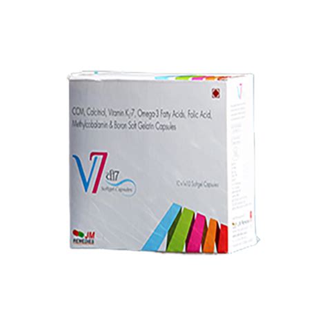 V - 7 Soft Gel Capsules JM Healthcare Pvt. Ltd.