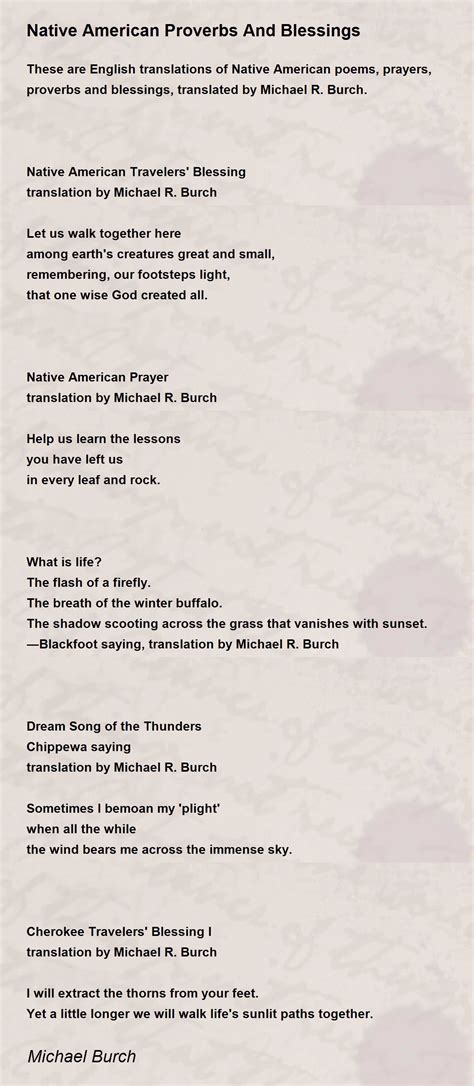 Native American Love Poems