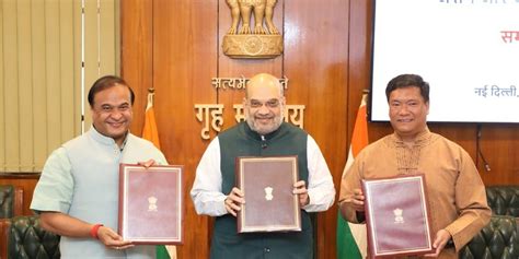 Assam, Arunachal Pradesh Sign Agreement to End Decades-Old Border ...