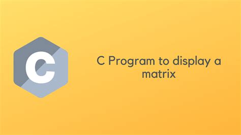 Simple Program Matrix Sample 的图像结果