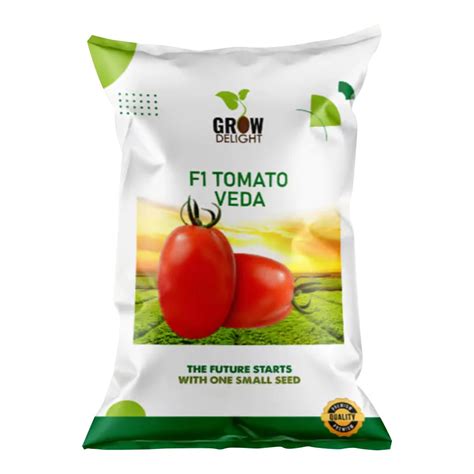 Grow Delight Veda F1 Hybrid Tomato Seeds | Buy Now – BharatAgri Krushi ...