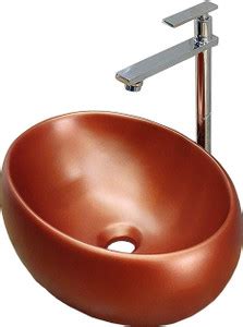 Tap & Tile Tap and tile Wash Basin Dimension 16 * 12 * 5.5 Matt Finish ...