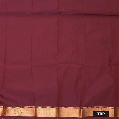 Maroon Colour Floral Design Traditional Pattu Pavadai Material ...