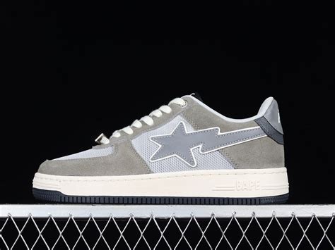 Bape Sta Low Top Sneaker - grey