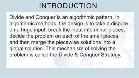 Image result for Divide and Conquer Approach Java