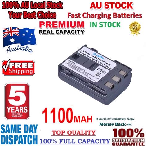 NB-2L NB-2LH BP-2LH Battery for Canon EOS 350D 400D Digital Rebel XT ...