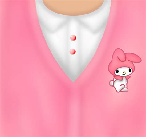 Free Roblox T-shirt pink my melody sweater ☁️🌸 in 2022 | Roblox t-shirt ...