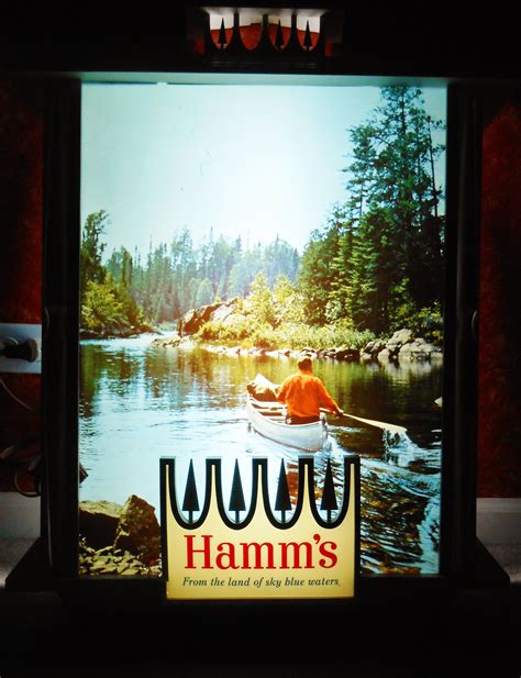 Vintage HAMM'S BEER Lighted Sign - circa 1982 | Beer signs, Vintage ...
