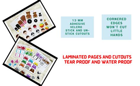 Buy OMNY Montessori Busy Book for Toddlers | Toddler Busy Binder ...