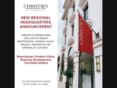 Christie's WHV Continues Expansion in NY, Attracting Top Talent | White ...