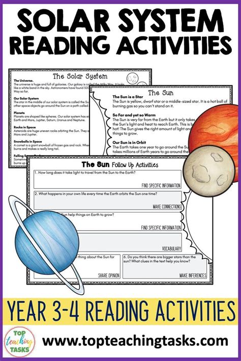 Image result for Solar System Reading