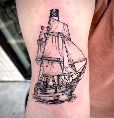 15 Unique Pirate Ship Tattoo Ideas for Bold Ink Lovers