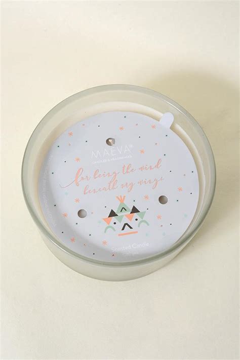 Buy White Frosted 3-Wick Candle Online | The Maeva Store