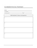 Interview Draft Worksheet 的图像结果