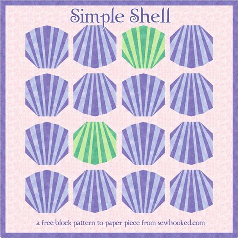 Image result for Tutorial Half Shell Pattern