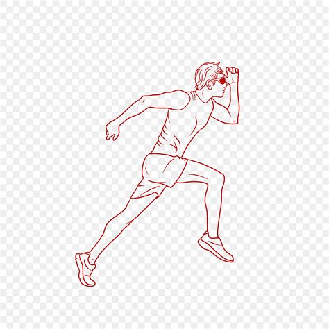 Running Man Silhouette Hd Transparent, Silhouette Of Running Man, Running Man Clipart, People ...