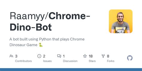 Python Bot for Chrome Dino Game 的图像结果