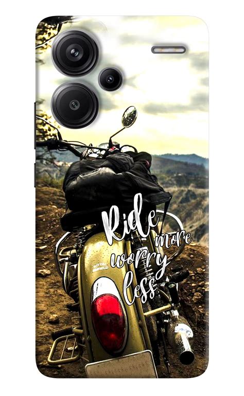 Save Big: Get the Ride More Worry Less Redmi Note 13 Pro+ 5G Back Cover ...