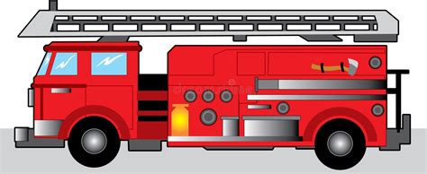 消防车 向量例证. 插画 包括有 - 1704880