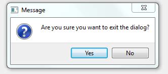 Exit Button PyQt5 的图像结果