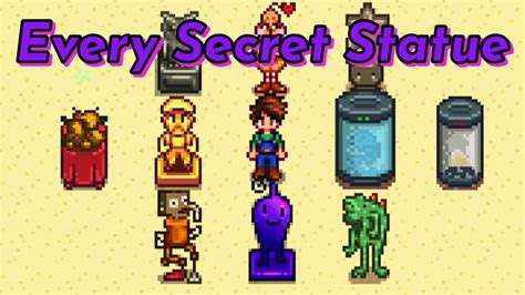 The Secret Statues of Stardew Valley - YouTube