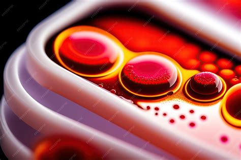 Premium AI Image | Streptococcus bacterial colonies with beta hemolytic ...