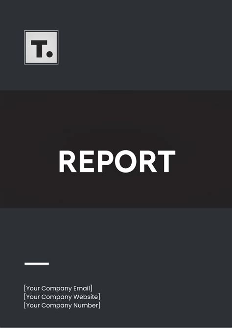 Image result for Example of Report Template