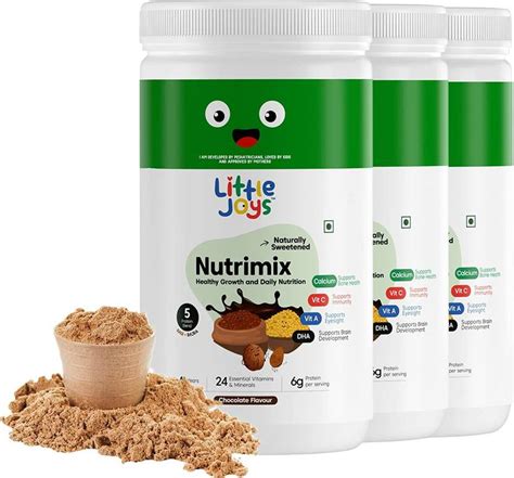 Little Joys NutriMix Nutrition Powder for Kids 2Yr+ | Height, Strength ...