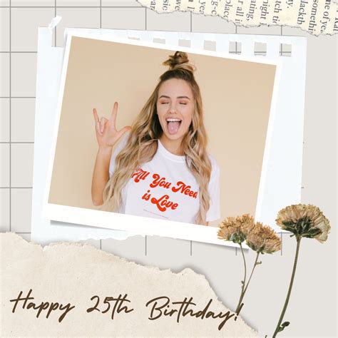 ᐅ Glückwünsche zum 25. Geburtstag - 60 tolle Sprüche