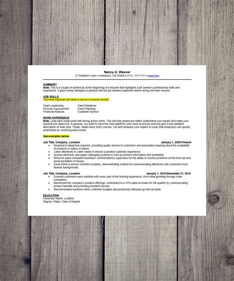 Customer Service Rep Resume Sample 的图像结果