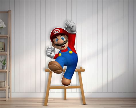 Super Mario Theme Cutout - 04 | Customized party supplies Online ...