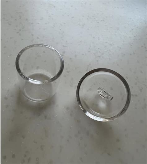 Buy Alpha Nanotech Ultra-Transparent Quartz Crucibles with Lids ...
