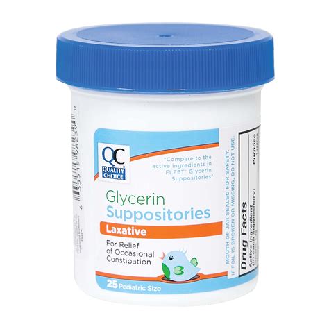 Child Suppository BLISS GVS CHILDREN Glycerin Suppository