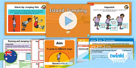 Move Y1 Multi-Skills: Running and Jumping L5: Island Jumping