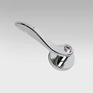 RAB Rose Mortise Lock Door Handle Set (Code:- ROSE-2039 CP Diamond ...