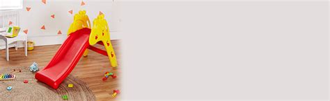 Amazon Brand - Solimo Giraffe Slide - Red & Yellow