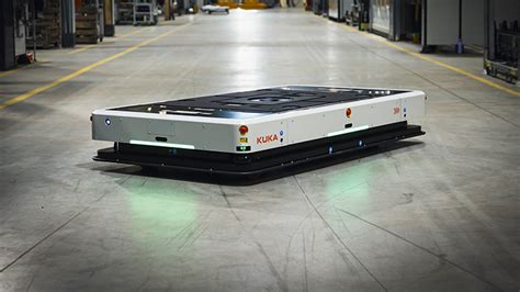 Autonomous mobile robots optimize material flow in production | KUKA AG