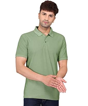 Buy SWADESI STUFF Men's Solid Regular Fit Shirt (Polo 652 Pista-XL ...