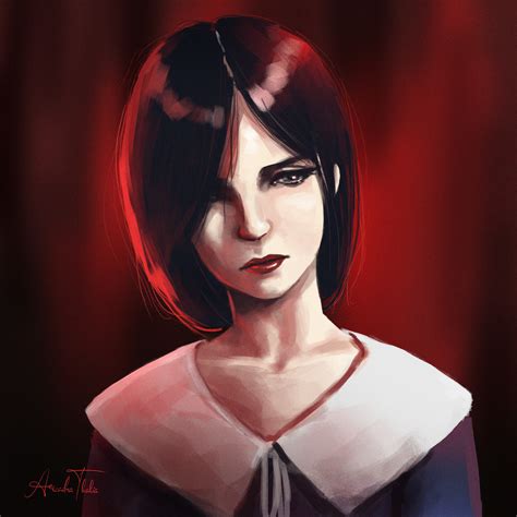 ArtStation - Fanart Alessa Gillespie - Silent Hill