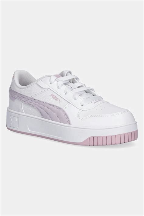 Puma sneakersy dziecięce Carina Street Beach Florals kolor biały 400654 ...