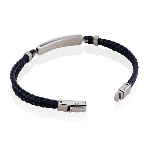 Daniel Klein Silver Color Bracelet For Men