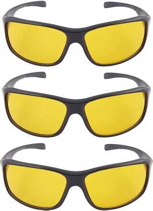 ExpressHub UV Protection Wrap Around Night Drive Unisex Sunglasses ...