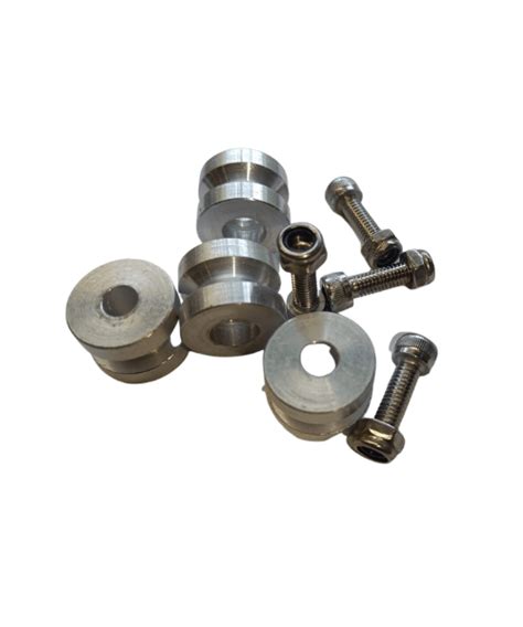 Buy Moto Arch Top Box Plate Aluminium Bush - Silver – Bikester Global
