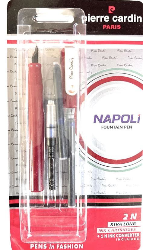 Pierre Cardin Napoli Fountain Pen Set of 2 : Amazon.in: Office Products