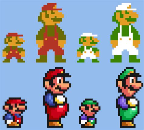 Super Mario World Lugi Sprite Super Mario Bros.: The First 10 Games